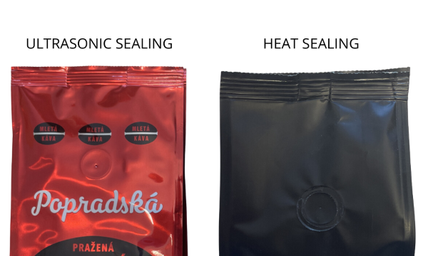 ULTRASONIC SEALING compared to HEAT SEALING on vertical packaging machine